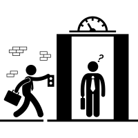 Rushing To Elevator Icons - Download Free Vector Icons | Noun Project