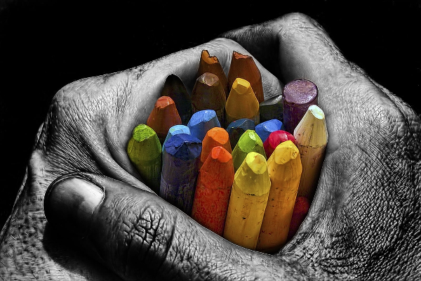 hand-holding-crayons-painting-churches